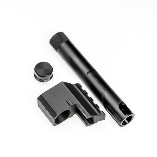 KOMBI | ALU TUNING BARREL - Short + Cover + Expansion Cap | Co² KIT | FSC Pistol | 60J+