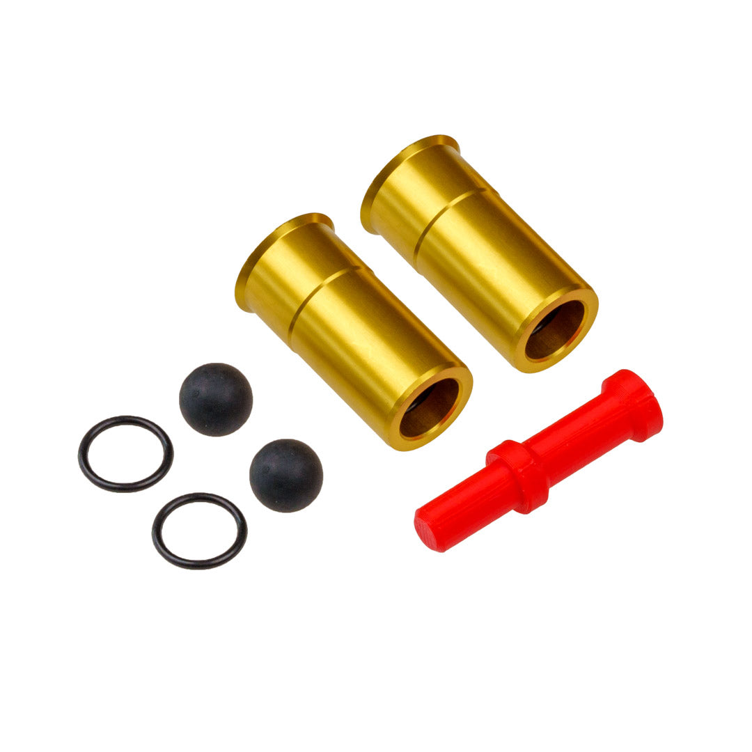 2x Shotshell.43 | cal 68 to Cal.43 | for HDS68 | ALU gold anodized