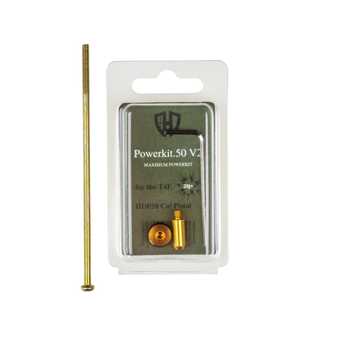 NEW!! Powerkit.50 for HDP50 + GEN.2 | GOLD eloxiert | Exportventil | Maximale Power 7,5j - 20j+